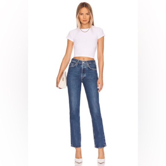 Agolde Blue Women's Jeans - Picture 2 of 10